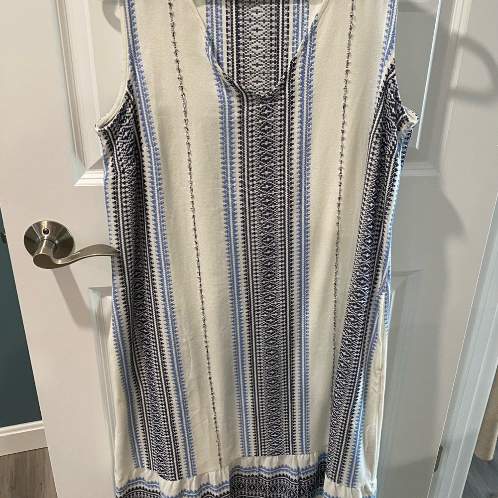 J.Jill light and airy maxi dress, size M.